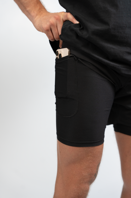DNN Double Layer Sport Shorts