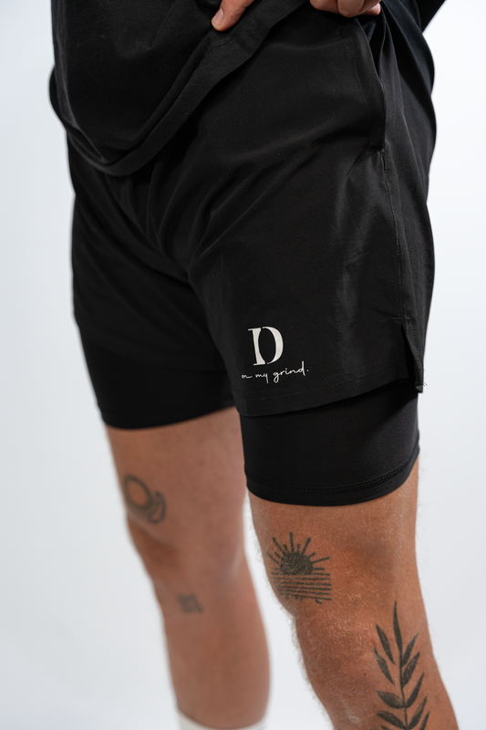 DNN Double Layer Sport Shorts